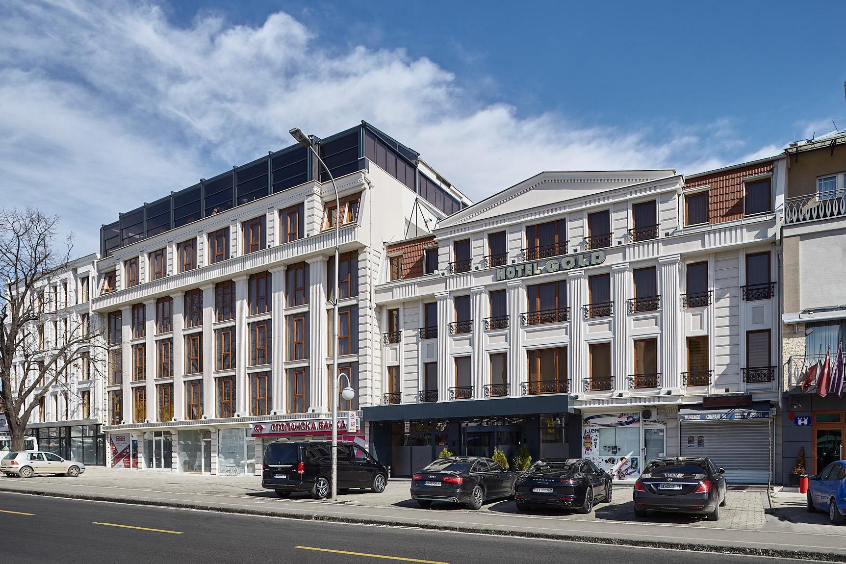 Hotel Gold Skopje Eksteriør billede