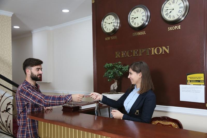 Hotel Gold Skopje Eksteriør billede